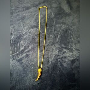 MICHAEL Michael Kors Gold Necklace with Horn Pendant